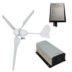 $34230.94 - Generador 500W, 24V, Vientos de 3 a 45m/s, 3 Aspas, -40°C a 80°C, Controlador 500W, 24V, Inversor 500W, 220V, 1F, 60Hz, Off Grid., MXCKI-002, Empaque: 22X98X40 cm, 20kg, Envío: 20 Días