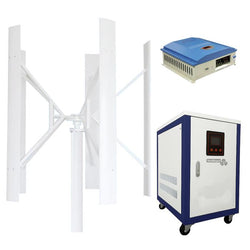 $716968.98 - Generador 10000W, 240V, 5 Aspas, Vientos de 2.5 a 55 m/s, -40°C a 80°C, Inversor 10000W, 220V, 1F, 60Hz Controlador 10000W, Off Grid., MXHUK-002, Empaque: 585X605X585 cm, 100kg, Envío: 20 Días