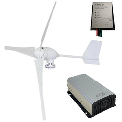 $46111.22 - Generador 600W, 24V, Vientos de 3 a 45m/s, 3 Aspas, -40°C a 80°C, Controlador 600W, 24V, Inversor 600W, 220V, 1F, 60Hz, Off Grid., MXPUS-002, Empaque: 105X135X105 cm, 20kg, Envío: 20 Días