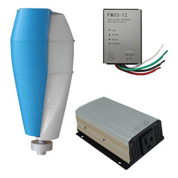 $36659.95 - Generador 300W, 12V, Vientos de 3 a 45m/s, -40°C a 80°C, Controlador 300W, 12V, Inversor 300W, 220V, 1F, 60Hz, Off Grid., MXALK-002, Empaque: 40X140X40 cm, 20.5kg, Envío: 25 Días