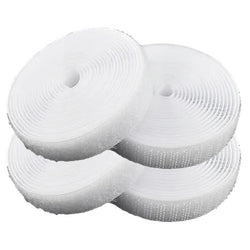 $262.54 - 2 pzas, 16mm, 5m, Blanco, Rollo Velcro, Hook Loop., MXHWB-002, Empaque: 10X10X4 cm, 0.062kg, Envío: 0 Días