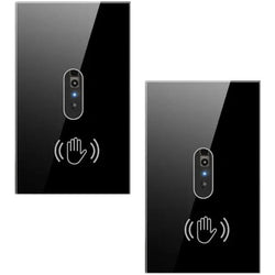 $800.32 - 2Pzas, 1Vía, Sensor Infrarojo, 3-10cm Detección, 100-240V AC, 50-60Hz, 800W, 10A, Negro., MXISA-002, Empaque: 15X5X9 cm, 0.28kg, Envío: 0 Días