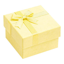 $54.45 - 1Pza, Amarillo, 4x4x2.5cm, Cartón, Joyero., MXVCA-001, Empaque: 5X3X5 cm, 0.006kg, Envío: 0 Días