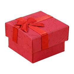 $55.92 - 1Pza, Carmín, 4x4x2.5cm, Cartón, Joyero., MXVCI-001, Empaque: 5X3X5 cm, 0.006kg, Envío: 0 Días