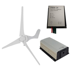 $39754.40 - Generador 600W, 24V, Vientos de 3 a 45m/s, 3 Aspas, -40°C a 80°C, Controlador 600W, 24V, Inversor 600W, 220V, 1F, 60Hz, Off Grid., MXLOK-002, Empaque: 60X60X70 cm, 420kg, Envío: 20 Días