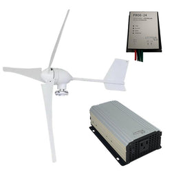 $29871.35 - Generador 400W, 24V, Vientos de 3 a 45m/s, 3 Aspas, -40°C a 80°C, Controlador 400W, 24V, Inversor 400W, 220V, 1F, 60Hz, Off Grid., MXTDK-002, Empaque: 105X135X105 cm, 20kg, Envío: 20 Días