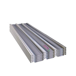 $4872.20 - 5Pzas, 1x1m, Calibre 22, Perfil RN-100/35, Material: Acero con Acabado Zintro Alum, Peralte 3.5cm., MXZCT-002, Empaque: 40X125X105 cm, 38.05kg, Envío: 8 Días