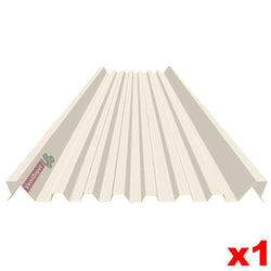$7814.62 - 1Pza, 1.01x7.32m, Espesor: 1.2mm, Perfil KR-18, Material: Acrilico, Acabado: Blanco, Peralte 6.5 cm., MXKDA-041, Empaque: 10X101X732 cm, 0.70kg, Envío: 8 Días