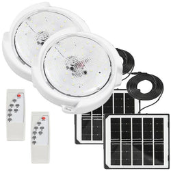 $1276.79 - 2Kits, 60W, 60 LED, Panel Solar 6V 3W, 6500K., MXDCO-002, Empaque: 26X23X24 cm, 1.088kg, Envío: 0 Días