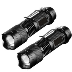 $398.03 - 2 Pzs, Negro, 2000 lm, 50m, 1xAA. , MXTCT-002, Empaque: 5X10X5 cm, 3kg, Envío: 15 Días