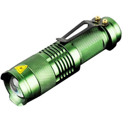 $216.10 - 1Pza, Verde Militar, 2000 lm, 50m, 1xAA., MXMIY-001, Empaque: 3X 10X 3 cm, 0.20kg, Envío: 0 Días