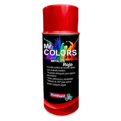 $303.08 - Rojo, Metálico, Temp. Max. 60°C, 400ml, Interiores y Exteriores, Válvula 360°, Secado Rápido. , MXAER-001, Empaque: 7X20X6 cm, 0.42kg, Envío: 0 Días