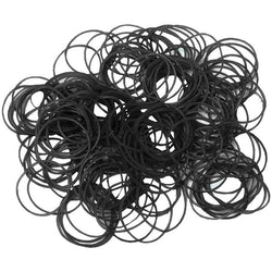 $1663.23 - 25Paq, 100 Pzas, 4cm, Negro, Ligas Elásticas de Goma., MXFGB-009, Empaque: 8X12X18 cm, 850kg, Envío: 0 Días