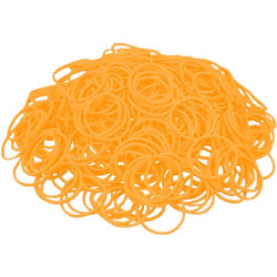 $1956.95 - 25Paq, 100 Pzas, 4cm,  Amarillo, Ligas Elásticas de Goma., MXFGN-009, Empaque: 13X15X18 cm, 725kg, Envío: 25 Días