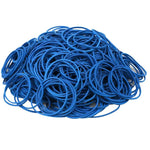$2916.70 - 25Paq, 100 Pzas, 4cm, Azul, Ligas Elásticas de Goma, MXFGU-009, Empaque: 9X7X18 cm, 875kg, Envío: 25 Días