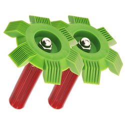 $594.36 - 2 pzas, 81mmØ, 98mm, 6 Peines, Plástico, Verde y Rojo , MXFIA-002, Empaque: 28X23X18 cm, 0.876kg, Envío: 0 Días