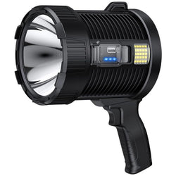 $1278.19 - 1 Pza, 1 LED P90, 25 LED COB, 900000lm, 800m, 10000mAh., MXULR-001, Empaque: 28X16X16 cm, 0.728kg, Envío: 0 Días