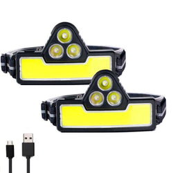 $866.49 - 2 Pzas, 50m, 1 LED Tipo Pantalla, 3 LED Focalizados. 60 Grados de Apertura, 800ml, Recargable USB-C, Batería Litio., MXMLG-002, Empaque: 5X6X13 cm, 1.04kg, Envío: 0 Días