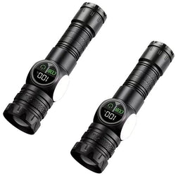$640.36 - 2Pzas, Negro, LED, Recargable, ABS. , MXCZM-002, Empaque: 5X20X10 cm, 1.2kg, Envío: 0 Días