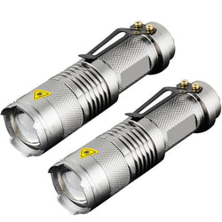 $416.90 - 2 Pzs, Gris, 2000 lm, 50m, 1xAA., MXLCS-002, Empaque: 5X10X5 cm, 3kg, Envío: 0 Días