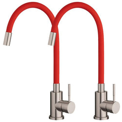 $1613.51 - 2Pzas, Rojo, Manual, Manguera 50cm, Frío/Caliente, Tubo O 19mm., MXKBR-002, Empaque: 10X45X15 cm, 3.72kg, Envío: 0 Días