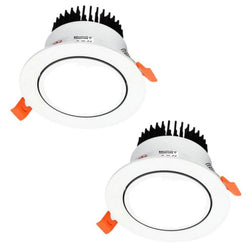 $508.55 - 2 pzas, 110lm, 6500K, 5W, Blanco Frío, Apertura 60°, 42 IP, Aluminio Blanco., MXLMW-002, Empaque: 40X12X40 cm, 0.40kg, Envío: 20 Días