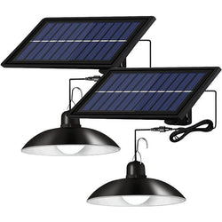 $1023.36 - 2Pzas, 2 Lámpara Led, 3W, 400 lm,  3500-6000°k, Iluminación a 120°, 2 Panel Solar, 2 pzas de 3m de Cable., MXSLU-002, Empaque: 17X11X32 cm, 2kg, Envío: 15 Días