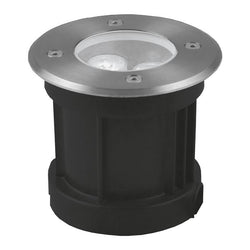 $618.32 - 1 pza, 100/240V, 225lm, 3W, LED, Apert. 24°, 3000°K, IP 65, Acabado Aluminio, Acero Inoxidable., MXBUS-001, Empaque: 11X10X9 cm, 0.500kg, Envío: 0 Días