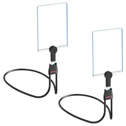 $1498.38 - 2Pzas, 12x18cm, Óptico 2X, Soporte Negro., MXMGA-002, Empaque: 26X14X10 cm, 0.60kg, Envío: 0 Días