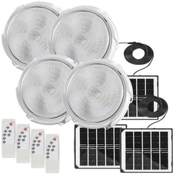 $4694.60 - 4Kits, 200W, 246 LED, Panel Solar 6V 8W, 6500K., MXDLL-004, Empaque: 38X30X40 cm, 5.6kg, Envío: 0 Días