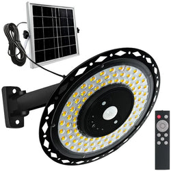 $1384.38 - 1Kit, 180 LED, Panel Solar 6V 4W, 1200lm, 3000K a 6500K, Sensor 360°., MXRIN-001, Empaque: 21X21X10 cm, 0.960kg, Envío: 0 Días
