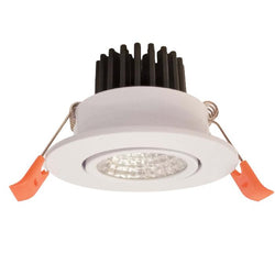 $920.72 - 5 pzas, 110lm, 6500K, 9W, Blanco Frío, Apertura 60°, 42 IP, Aluminio Blanco., MXLET-015, Empaque: 85X20X85 cm, 1.0kg, Envío: 0 Días