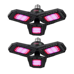 $1189.48 - 2Pzas, 36W, 110/220V, 126LED, 5000hr, Plástico, Fotosíntesis y Crecimiento de Plantas., MXHYH-002, Empaque: 13X15X13 cm, 0.5kg, Envío: 0 Días