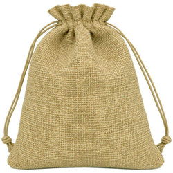 $33.65 - 1Pza, Camel, 10x14cm, Bolsa de Lino Yute., MXLLJ-001, Empaque: 11X15X1 cm, 0.01kg, Envío: 0 Días
