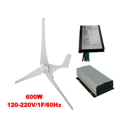 $41712.73 - Generador 600W, 24V, Vientos de 3 a 45m/s, 3 Aspas, -40°C a 80°C, Controlador 600W, 24V, Inversor 600W, 120V, 1F, 60Hz, Off Grid., MXLOK-001, Empaque: 60X60X70 cm, 420kg, Envío: 20 Días