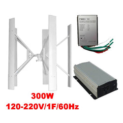 $34183.87 - Generador 300W, 12V, Vientos de 3 a 45m/s, 5 Aspas, -40°C a 80°C, Controlador 300W, 12V, Inversor 300W, 120V, 1F, 60Hz, Off Grid., MXSRK-001, Empaque: 110X140X110 cm, 40kg, Envío: 20 Días