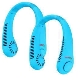 $846.89 - 2Pzas, Azul, 4.5W, 3 Velocidades, Plástico ABS, Ventilador de Cuello., MXVXG-002, Empaque: 15X21X11 cm, 0.46kg, Envío: 0 Días