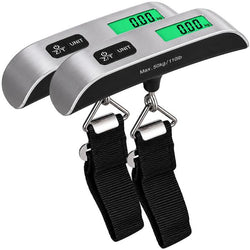 $455.99 - 2Pzas, Max 50kg/110lb, Batería CR2032, LED, Plateado/Negro., MXWTQ-002, Empaque: 14X16X5 cm, 0.28kg, Envío: 0 Días