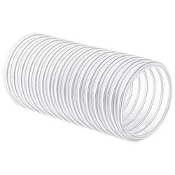 $3217.29 - 1.25"Øx7.6m, PVC c/cable acero en espira, transparente, MXFR3-002, Empaque: 100X100X50 cm, 0.06kg, Envío: 45 Días