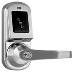 $4495.09 - Grosor Puerta: 35 a 55mm, NFC, Plata, IOS y  Android, Pilas: 4 x AA (No incluidas)., MXDPK-001, Empaque: 20X15X10 cm, 2.5kg, Envío: 15 Días