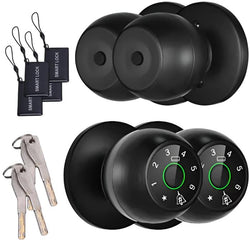 $3612.07 - 2Pzas, Biométrico, TUYA App Móvil, WiFi, NIP, IC NFC, Baterías AAAx4 Incluidas, USB C, Negro., MXKEX-002, Empaque: 22X18X16 cm, 1.440kg, Envío: 0 Días