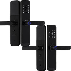 $5561.21 - 2Pzas, 100 Huellas,  Biométrico, App Móvil, Baterías AAAx4, USB, Negro., MXKYO-002, Empaque: 34X24X38 cm, 3.200kg, Envío: 20 Días