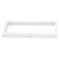 $146.89 - 1Pza, Blanco, 18x7x2cm, Película de PE Film, Rectangular, Joyero/Exhibidor. , MXVLW-001, Empaque: 19X8X3 cm, 0.06kg, Envío: 0 Días