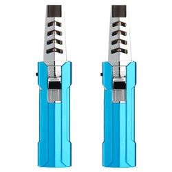 $1086.69 - 2 Pzas, Azul/Plata, Recargable, Metal, Gas Butano., MXGRD-002, Empaque: 6X 18X 6 cm, 0.30kg, Envío: 0 Días