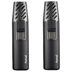 $854.91 - 2 Pzas, Negro, Recargable, Metal, Gas Butano., MXYCK-002, Empaque: 5X 10X 5 cm, 0.08kg, Envío: 0 Días