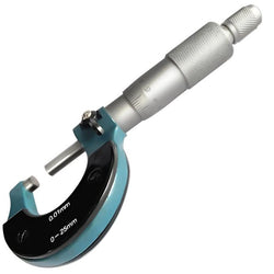 $510.43 - 1 Pza, 0-25mm, 0.01mm, Métrico, Exterior, Mecánico, Metal, Azul., MXMIA-001, Empaque: 15X7X3 cm, 0.250kg, Envío: 0 Días