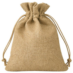 $27.43 - 1Pza, Café Claro, 10x14cm, Bolsa de Lino Yute., MXJWN-001, Empaque: 11X15X1 cm, 0.01kg, Envío: 15 Días