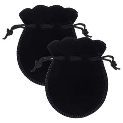 $56.38 - 2Pzas, Negro, 7x9cm, Terciopelo, Bolsa en Forma de Calabaza., MXVKA-002, Empaque: 8X10X1 cm, 0.01kg, Envío: 0 Días