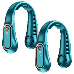 $825.76 - 2Pzas, Verde, 5W, 5 Velocidades, Plástico ABS, Ventilador de Cuello., MXABG-002, Empaque: 20X 20X 7 cm, 0.68kg, Envío: 0 Días