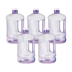 $275.44 - 5 Pzs, 2L, Ø 3.5cm, PVC, Tapa de Rosca, Morado., MXBIT-002, Empaque: 40X30X40 cm, 0.75kg, Envío: 0 Días